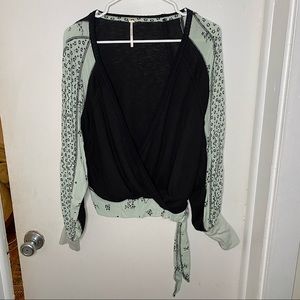 Free People Wrap Top